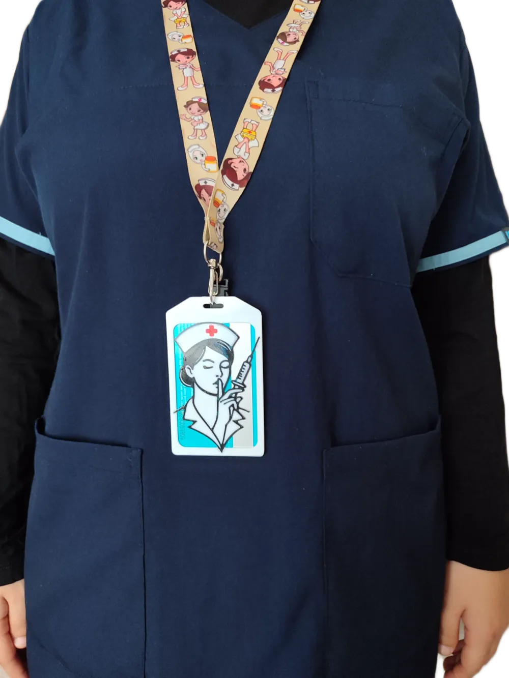 S01 Genel Boyut Hemşire Kimlik Kartı Tutucu - Kimo