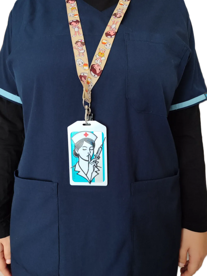 S01 Genel Boyut Hemşire Kimlik Kartı Tutucu - Kimo