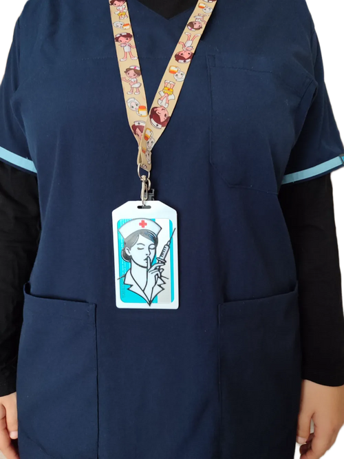 S01 Genel Boyut Hemşire Kimlik Kartı Tutucu - Kimo