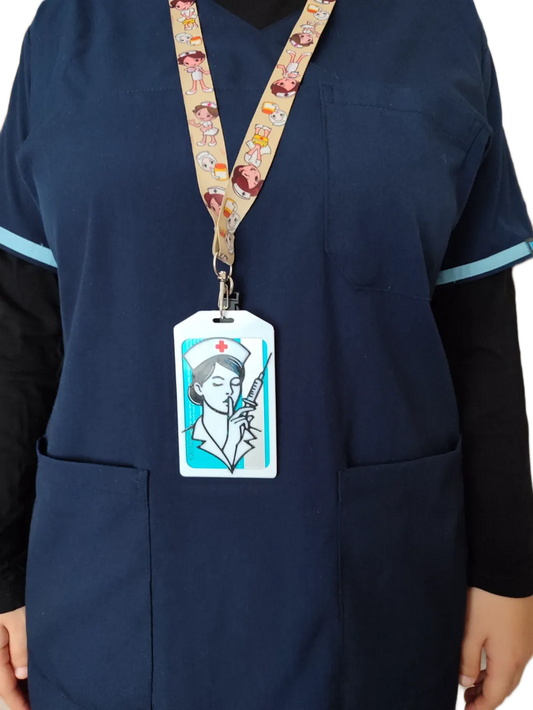 S01 Genel Boyut Hemşire Kimlik Kartı Tutucu - Kimo