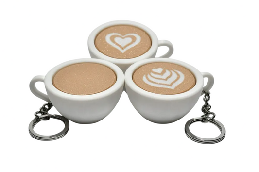 K24 Kafe Latte Bardak Anahtarlık - Kimo