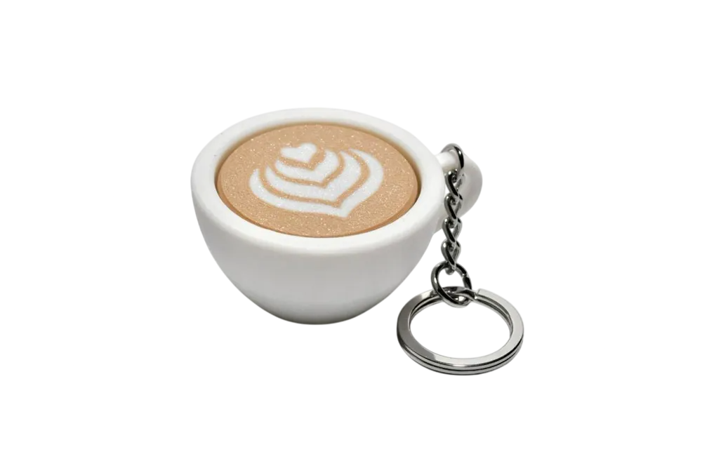 K24 Kafe Latte Bardak Anahtarlık - Kimo