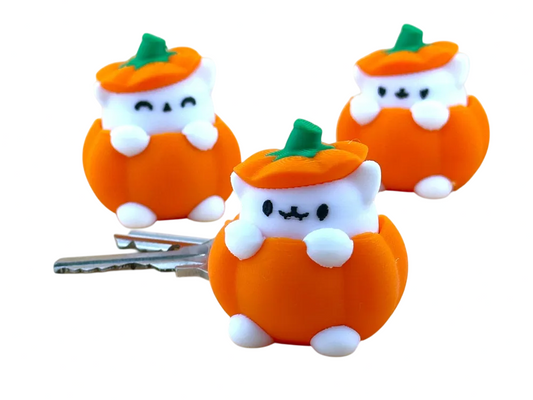 K18 Kedili Balkabağı Anahtarlık - Kimo