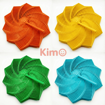 Teleskopik Katlanabilir Yıldız - Spiral Uzayan Stres Oyuncağı (Fidget Star)