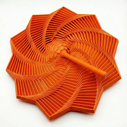 Teleskopik Katlanabilir Yıldız - Spiral Uzayan Stres Oyuncağı (Fidget Star)