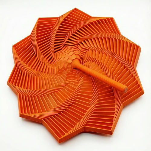 Teleskopik Katlanabilir Yıldız - Spiral Uzayan Stres Oyuncağı (Fidget Star)